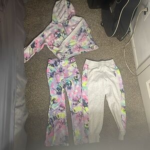 Very vibrant and comfy 3-piece set from Justice.